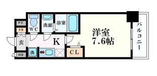 プレサンス谷町七丁目の物件間取画像